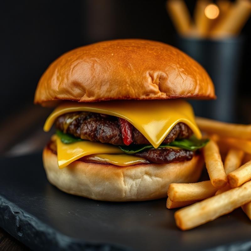 Smoked Cheddar Burger